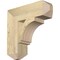 Ekena Millwork Imperial Craftsman Rough Sawn Bracket, Douglas Fir, 4"W x 14"D x 14"H BKT04X14X14IMP04RDF - alternate 1